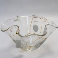 Jablonski crystal glass contemporary vase