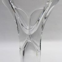 Jablonski crystal glass free form sculpture